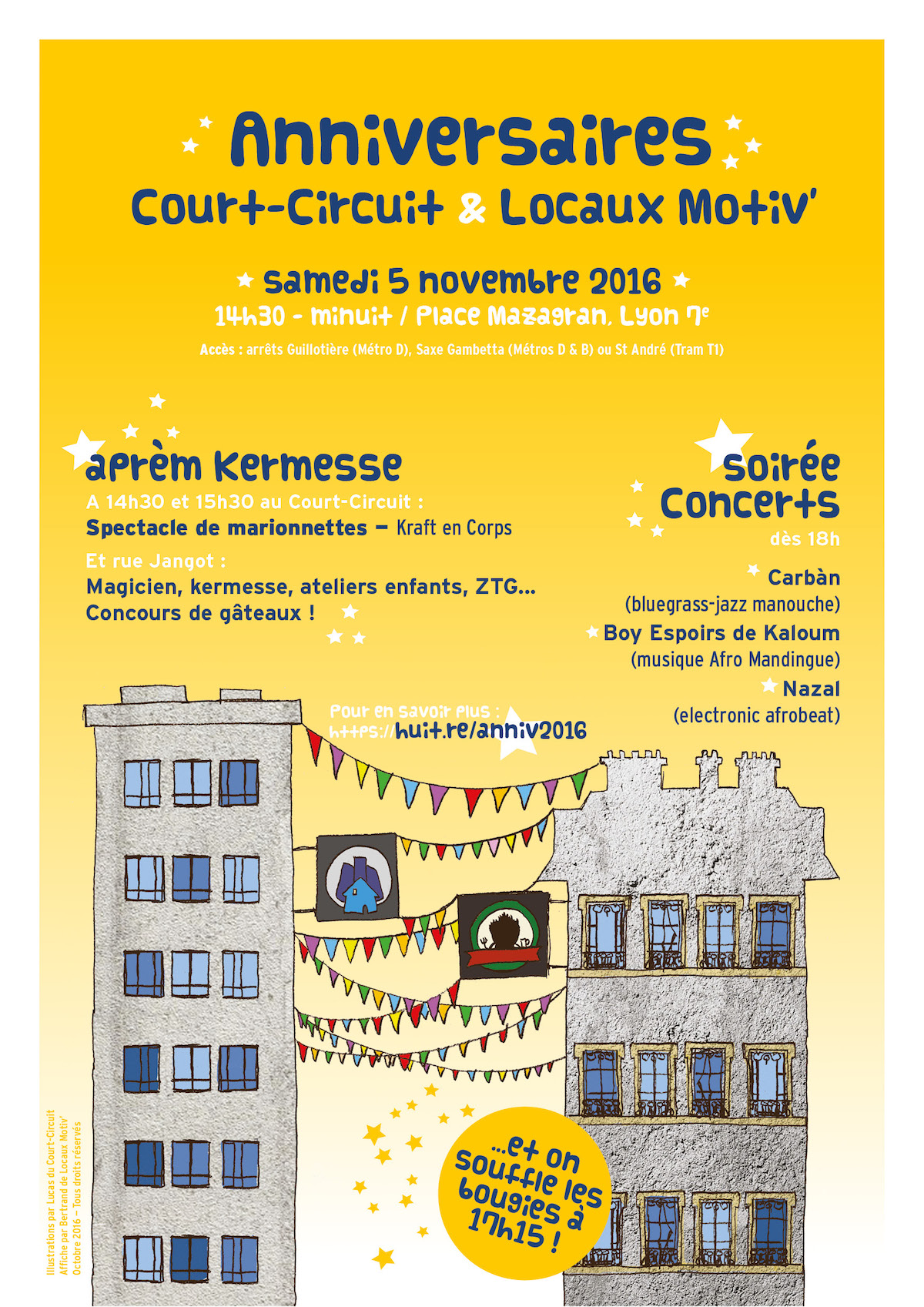 On fête les 5 ans de Locaux Motiv' !